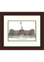 Western Illinois Leathernecks Legacy Campus Lithograph Wall Art
