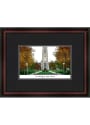 Toledo Rockets Black Matted Campus Lithograph Wall Art