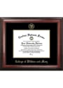 William & Mary Tribe Gold Embossed Diploma Frame Picture Frame