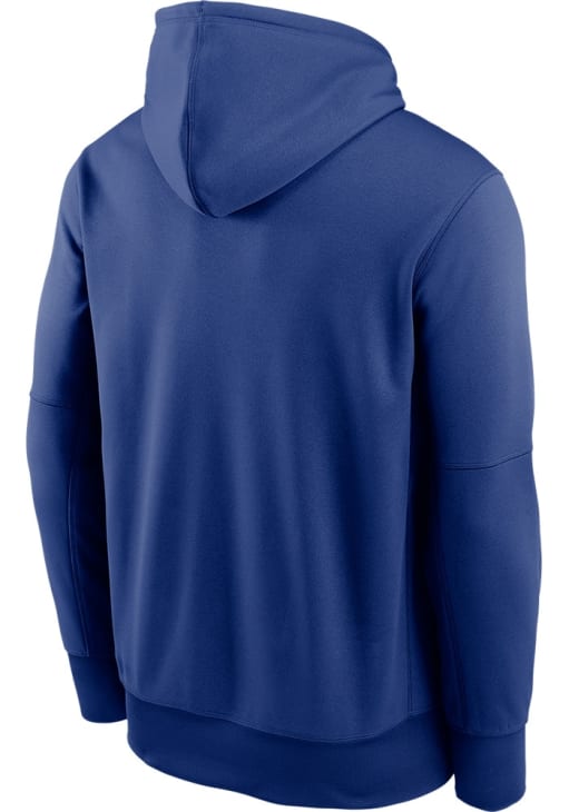 Nike Los Angeles Dodgers Mens Blue 2025 Postseason Participant Authentic Collection Hood