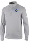 Main image for Mens Pitt Panthers Grey Columbia Vault Heat Seal Omni Wick Wickhams Hills Qtr Zip Pullover