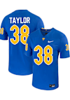 Main image for Emmanuel Taylor  Mens Blue Pitt Panthers Football Football Name And Number Football Jersey