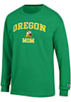 Main image for Mens Oregon Ducks Green Champion Mom Jersey Tee