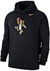 Main image for Mens Pitt Panthers Black Nike Basketball Roc Club Fleece Hooded Sweatshirt