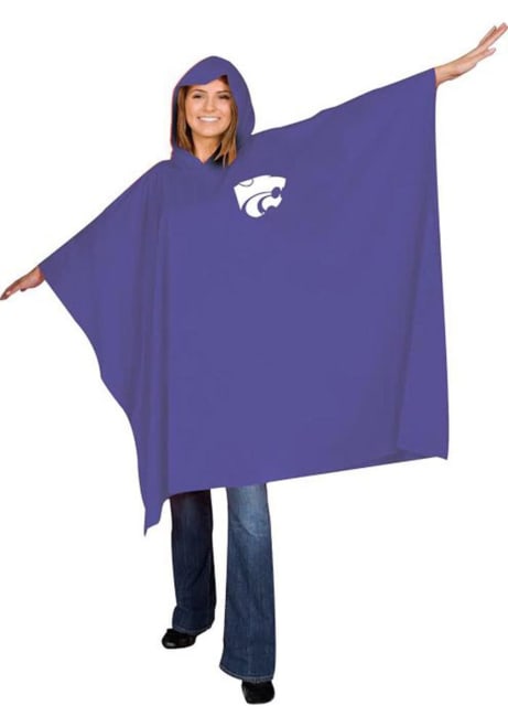 Purple K-State Wildcats Purple Poncho