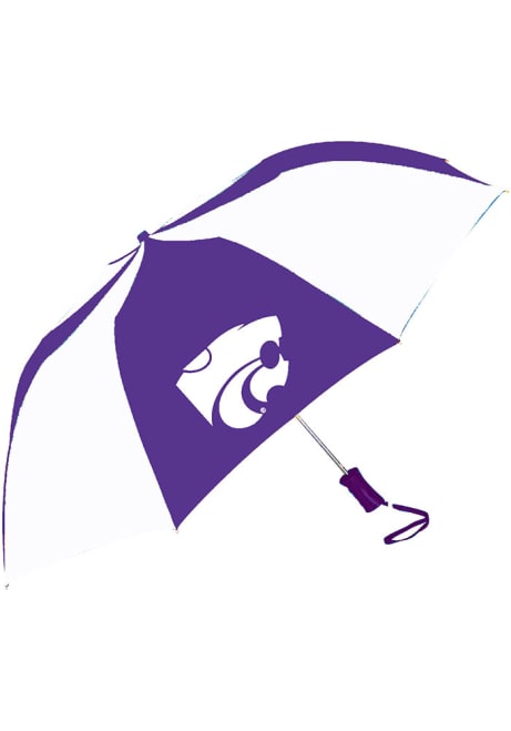 Purple K-State Wildcats 2 tone auto fold Umbrella