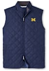 Main image for Mens Navy Blue Michigan Wolverines Essex Vest