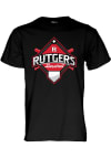 Main image for Rutgers Scarlet Knights Big Ten Baseball Short Sleeve T Shirt - Black
