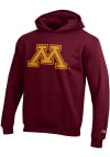 Main image for Youth Minnesota Golden Gophers Maroon Champion Powerblend Long Sleeve Hooded Sweatshirt