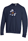 Main image for Mens Drexel Dragons Navy Blue Champion Tackle Twill Arch Name Crew Sweatshirt