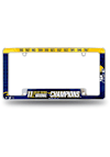 Main image for White Michigan Wolverines Multi Champ All Over Chrome License Plate Frame