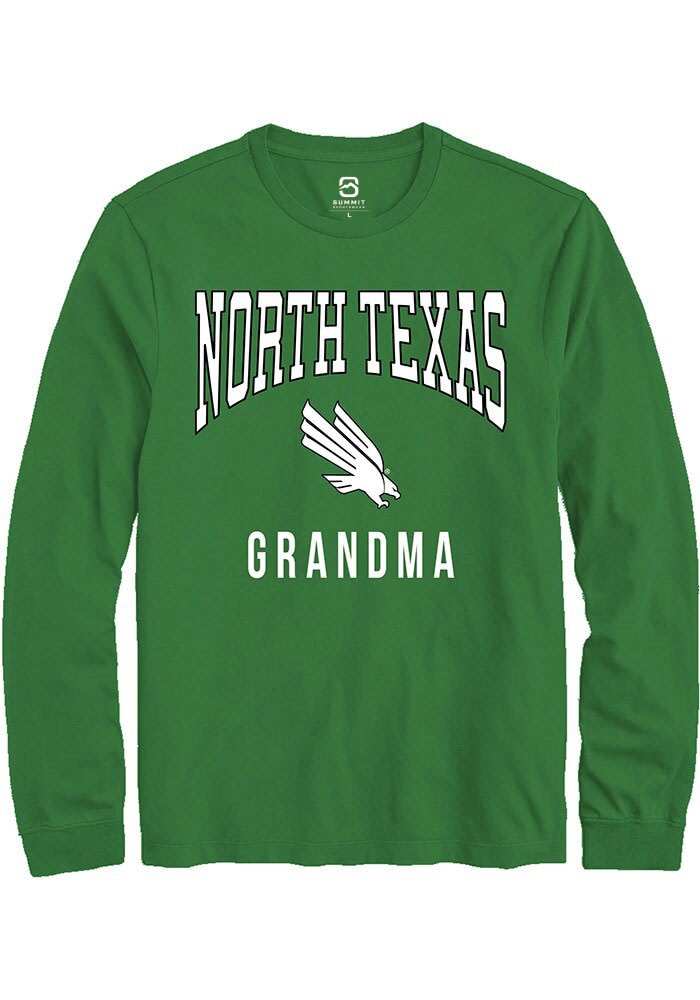 Summit Sportswear North Texas Mean Green Grandma Long Sleeve