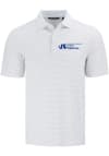 Main image for Mens Drexel Dragons White Cutter and Buck Fine Line Short Sleeve Polo Shirt