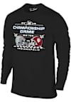 Main image for Mens Black Big Ten 2025 Football Championship Speedway Tee
