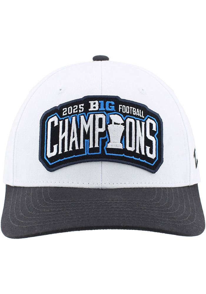 Zephyr White Indiana Hoosiers 2025 Big Ten Football Champs LR