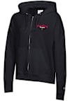 Main image for Womens Maryland Terrapins Black Champion Powerblend Long Sleeve Full Zip Jacket