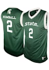 Main image for Abbey Kimball Mens Green Michigan State Spartans NIL Basketball Jersey
