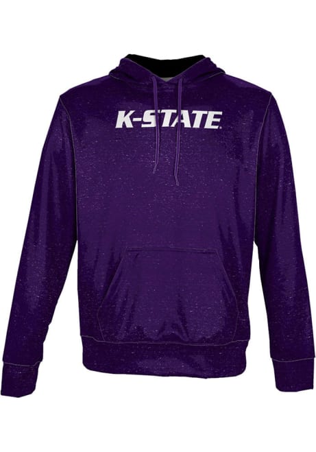 Youth K-State Wildcats Purple ProSphere Heather Long Sleeve Hooded Sweatshirt