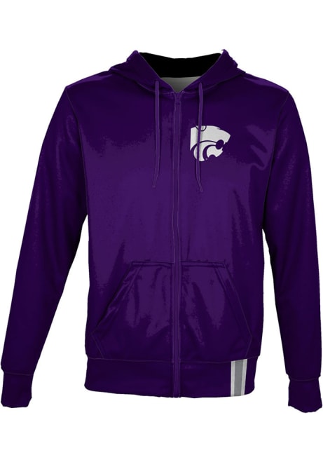 Youth K-State Wildcats Purple ProSphere Solid Light Weight Jacket