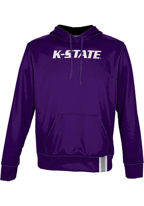 Mens K-State Wildcats Purple ProSphere Solid Hooded Sweatshirt