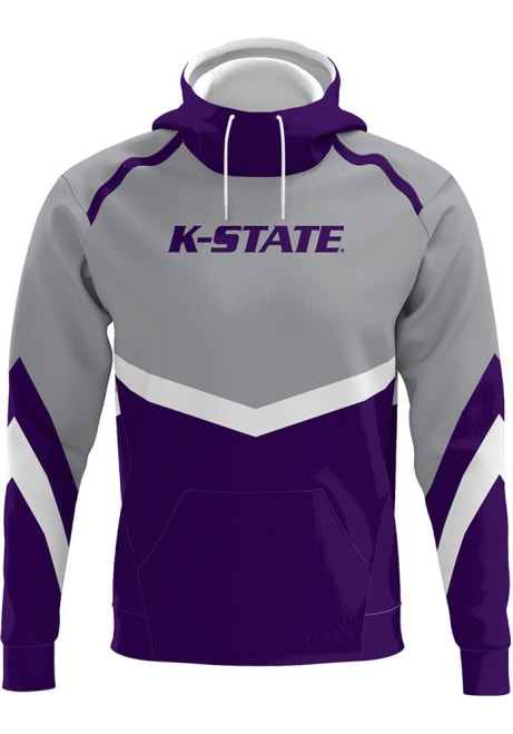 Mens K-State Wildcats Purple ProSphere Legacy Hooded Sweatshirt