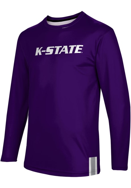 Mens K-State Wildcats Purple ProSphere Solid Tee