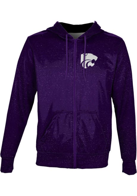 Mens K-State Wildcats Purple ProSphere Heather Light Weight Jacket
