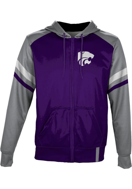 Mens K-State Wildcats Purple ProSphere Old School Light Weight Jacket