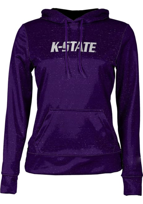 Womens K-State Wildcats Purple ProSphere Heather Hooded Sweatshirt