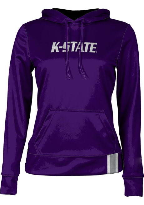Womens K-State Wildcats Purple ProSphere Solid Hooded Sweatshirt