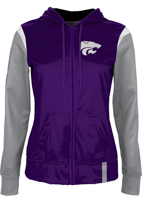 Womens K-State Wildcats Purple ProSphere Tailgate Light Weight Jacket