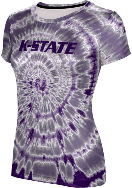 K-State Wildcats Purple ProSphere Tie Dye Short Sleeve T-Shirt