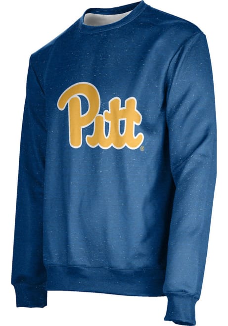 Mens Pitt Panthers Blue ProSphere Heather Crew Sweatshirt