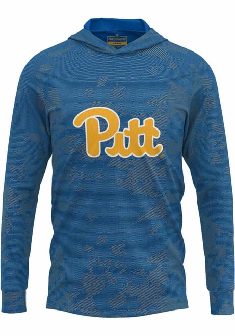 Mens Pitt Panthers Blue ProSphere Disrupter Hooded Sweatshirt