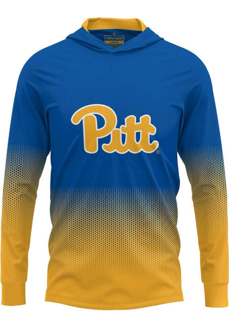 Mens Pitt Panthers Blue ProSphere Hex Pro Hooded Sweatshirt