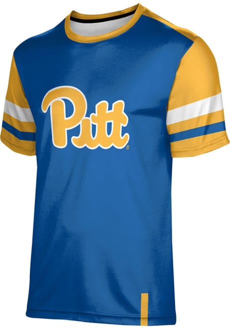 Pitt Panthers Blue ProSphere Old School Short Sleeve T Shirt