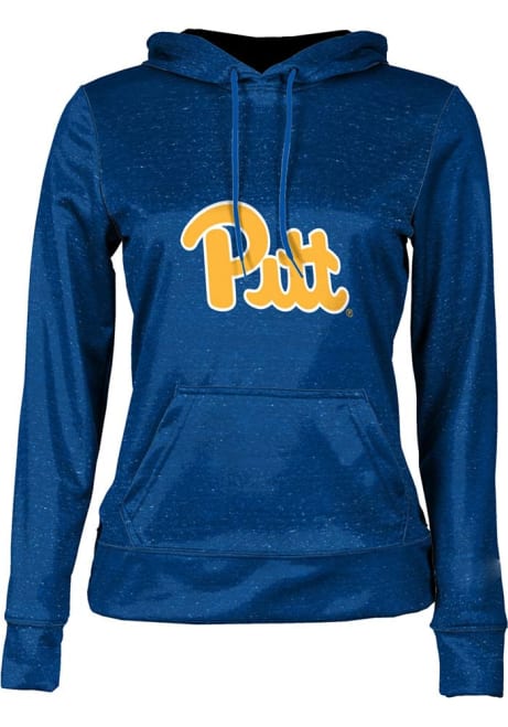 Womens Pitt Panthers Blue ProSphere Heather Hooded Sweatshirt