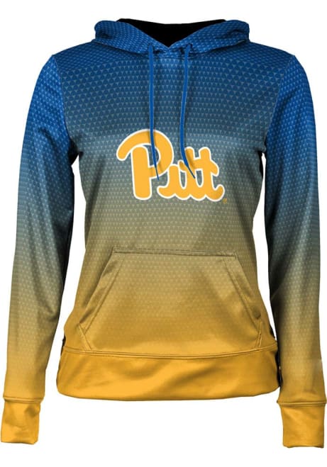 Womens Pitt Panthers Blue ProSphere Zoom Hooded Sweatshirt