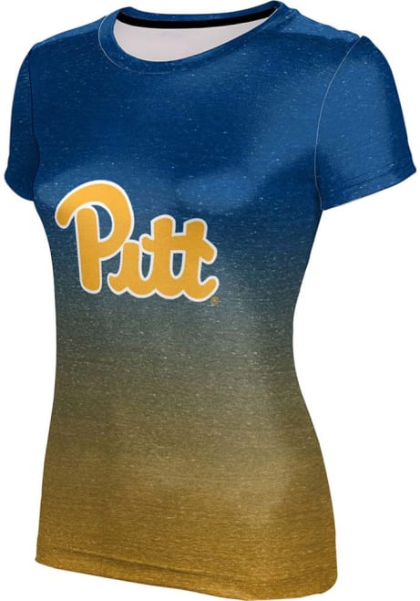 Pitt Panthers Blue ProSphere Ombre Short Sleeve T-Shirt