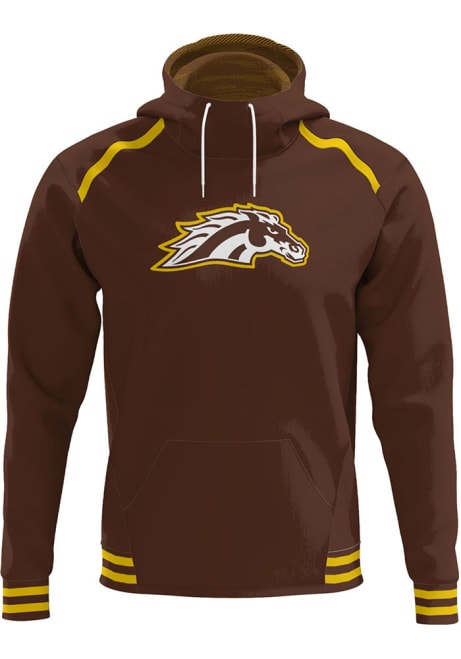 Mens Western Michigan Broncos Brown ProSphere Classic Hooded Sweatshirt