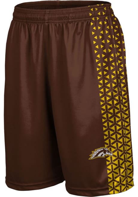 Mens Western Michigan Broncos Brown ProSphere Geometric Shorts