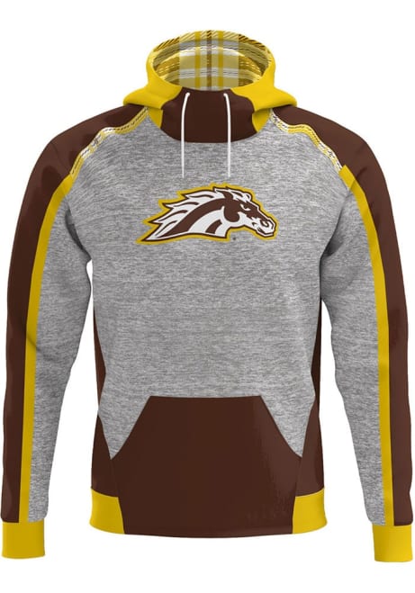 Mens Western Michigan Broncos Brown ProSphere Heritage Hooded Sweatshirt