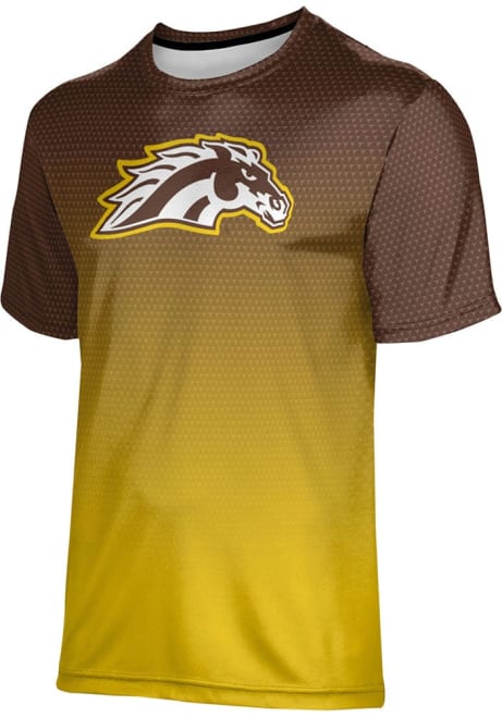 Western Michigan Broncos Brown ProSphere Zoom Short Sleeve T Shirt