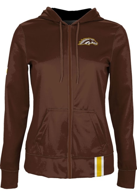 Womens Western Michigan Broncos Brown ProSphere Solid Light Weight Jacket