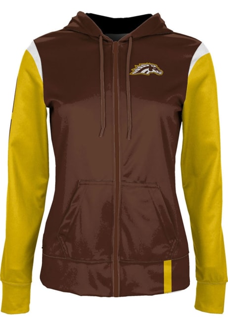 Womens Western Michigan Broncos Brown ProSphere Tailgate Light Weight Jacket