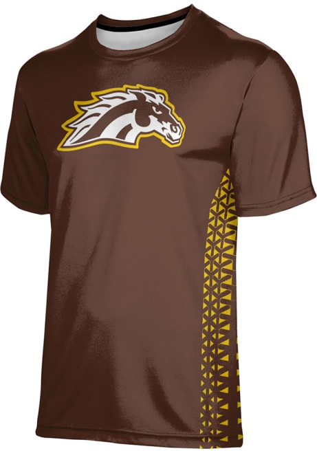 Youth Western Michigan Broncos Brown ProSphere Geometric Short Sleeve T-Shirt