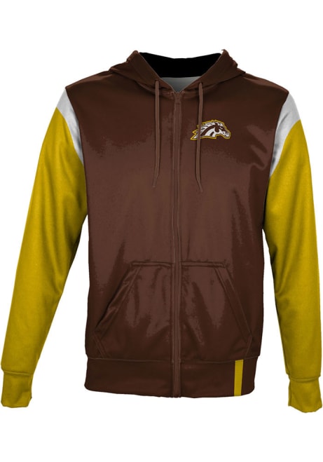 Youth Western Michigan Broncos Brown ProSphere Tailgate Light Weight Jacket