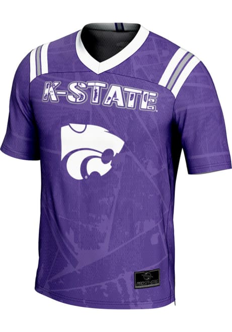 Youth K-State Wildcats Purple ProSphere Vigor Football Jersey Jersey