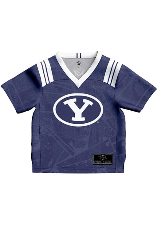 BYU Cougars ProSphere Baby Vigor BLUE Football Jersey 77675497