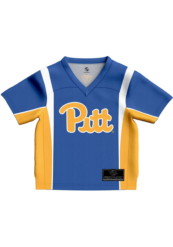 ProSphere Pitt Panthers Toddler Blue Rival Football Jersey Blue 100 POLYESTER Size 5 6T